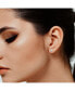 Фото #4 товара High Roller 14k Yellow Gold 0.70 cttw Certified Natural Diamond Stud Earring for Men/Women, Screw Back