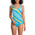 Фото #22 товара Women's Chlorine Resistant Adjustable Underwire Tankini Swimsuit Top