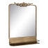 Фото #1 товара Настенное зеркало Позолоченный Стеклянный Железо 62 x 16 x 65 cm
