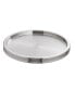 Фото #1 товара Collection Luxe 14" Two Tone Stainless Round Tray