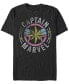 Фото #1 товара Men's 90's Captain Marvel Short Sleeve Crew T-shirt