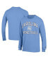 Men's Light Blue North Carolina Tar Heels Basketball Icon Long Sleeve T-shirt