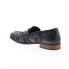 Фото #6 товара Robert Graham Funsters RG5779S Mens Black Loafers & Slip Ons Penny Shoes 9.5