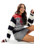 Фото #1 товара Tommy Hilfiger – Collections – Pullover mit Sterne- und Streifen-Design