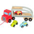 Фото #2 товара PLAY & LEARN Wooden Truck Trailer And Cars