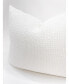 Фото #3 товара White 28x36 Cotton Waffle Weave Large Bed Down Alternative Pillow