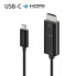 Фото #2 товара PureLink IS2201-010 - 1 m - USB Type-C - HDMI - Male - Male - Straight