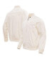 Men's Cream Los Angeles Chargers Neutral Full-Zip Jacket