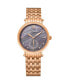 ფოტო #1 პროდუქტის Alexander Watch AD201B-04, Ladies Quartz Small-Second Watch with Rose Gold Tone Stainless Steel Case on Rose Gold Tone Stainless Steel Bracelet