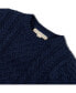ფოტო #2 პროდუქტის Boys Organic Long Sleeve Fisherman Cable Pullover Sweater, Infant