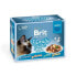 Фото #1 товара Корм для котов Brit Pouch Gravy Тунец индейка Телятина 12 x 85 g