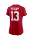 Фото #3 товара Women's Brock Purdy Scarlet San Francisco 49ers Player Name and Number T-shirt