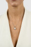 Elegant pearl pendant with clear zircons PT108W