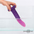 Фото #4 товара Color-Changing Dildo Purple to Pink Size M 17 cm
