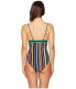 Фото #2 товара Stella McCartney Women's 176755 Stripe One-Piece Swimsuits Multi Color Size L