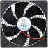Фото #3 товара Silverstone Sst-AP183 - Air Penetrator 180 mm High Performance Case Fan with Unique Airflow Channelling, Black
