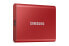 Фото #2 товара Samsung Portable SSD T7 - 500 GB - USB Type-C - 3.2 Gen 2 (3.1 Gen 2) - 1050 MB/s - Защита паролем - Красный