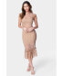 Фото #1 товара Women's Illusion Lace Midi Dress