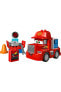 Фото #2 товара Конструктор пластиковый Lego DUPLO Disney ve Pixar Автомобили Mack Yarışta 10417 - Набор для строительства (14 деталей)
