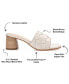 ფოტო #6 პროდუქტის Women's Kellee Woven Block Heel Sandals