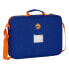 School Satchel Valencia Basket Blue Orange (38 x 28 x 6 cm)