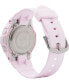 ფოტო #3 პროდუქტის Women's Digital Pink Resin Strap Watch 42.6mm