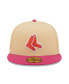 Фото #3 товара Men's Orange, Pink Boston Red Sox 2004 World Series Mango Passion 59FIFTY Fitted Hat