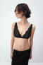 CONTRAST TRIANGLE BRALETTE