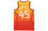 Фото #2 товара Майка баскетбольная Nike NBA SW 19-20 Utah Jazz Mitchell 45 Orange (мужская)