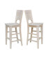 Фото #3 товара Canyon Collection Solid Back Bar Height Stool
