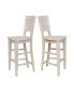 Canyon Collection Solid Back Bar Height Stool