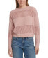 ფოტო #5 პროდუქტის Petite Open Stitch Long-Sleeve Top