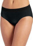 Jockey 257444 Modern Micro Seamfree Hi Cut Underwear Black Size 7