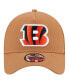 Men's Brown Cincinnati Bengals Color Pack A-Frame Trucker 9FORTY Adjustable Hat