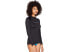 Rip Curl 264874 Women's Sunny Rays Long Sleeve Rashguard Black Size 8