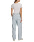 Фото #2 товара Women's Front Patch-Pocket Wide-Leg Jeans