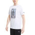 Фото #1 товара Puma Bmw Motorsport Graphic Crew Neck Short Sleeve T-Shirt Mens White Casual Top