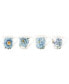 Фото #4 товара Set of 4 Butterfly Meadow Blue Assorted Mugs