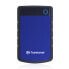 Transcend StoreJet 25H3 2TB Blue - 2000 GB - 2.5" - 3.2 Gen 1 (3.1 Gen 1) - Black - Blue