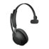 Jabra Evolve2 65 USB-C UC Mono - Black - Wireless - Office/Call center - 20 - 20000 Hz - 99.2 g - Headset - Black