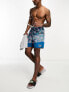 Фото #7 товара Nike Swimming Icon Volley 7 inch printed swim shorts in blue