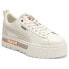 Фото #2 товара Puma Mayze Wave Platform Womens White Sneakers Casual Shoes 39053501