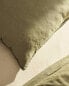 Фото #1 товара (140 gxm²) washed linen pillowcase
