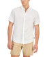 Фото #1 товара Men's Slim-Fit Linen Short-Sleeve Shirt