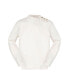 Baby Girls Organic Long Sleeve Mock Neck Knit Top