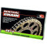 RENTHAL 520 R4 Rivet SRS Road chain link Золотистый - фото #1