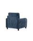 Everly Blue Velvet Chair