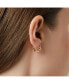 ფოტო #5 პროდუქტის Gold Hoop Earrings - Onda Mini