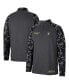 ფოტო #1 პროდუქტის Men's Charcoal USC Trojans OHT Military-Inspired Appreciation Long Range Raglan Quarter-Zip Jacket