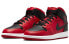 Air Jordan 1 Mid Reverse Bred 554724-660 Sneakers